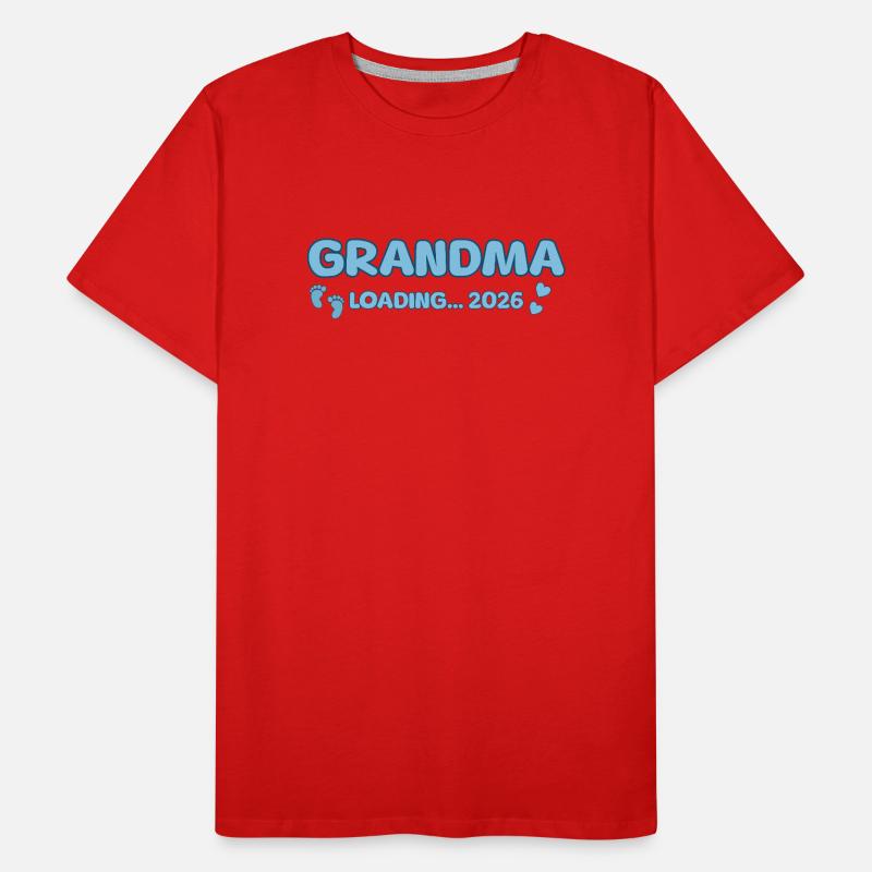 Grandma Loading 2026 Männer Premium Bio T-Shirt