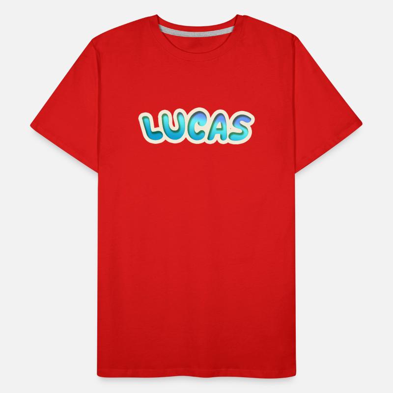 Lucas as a profession Men's Premium Organic T-Shirt