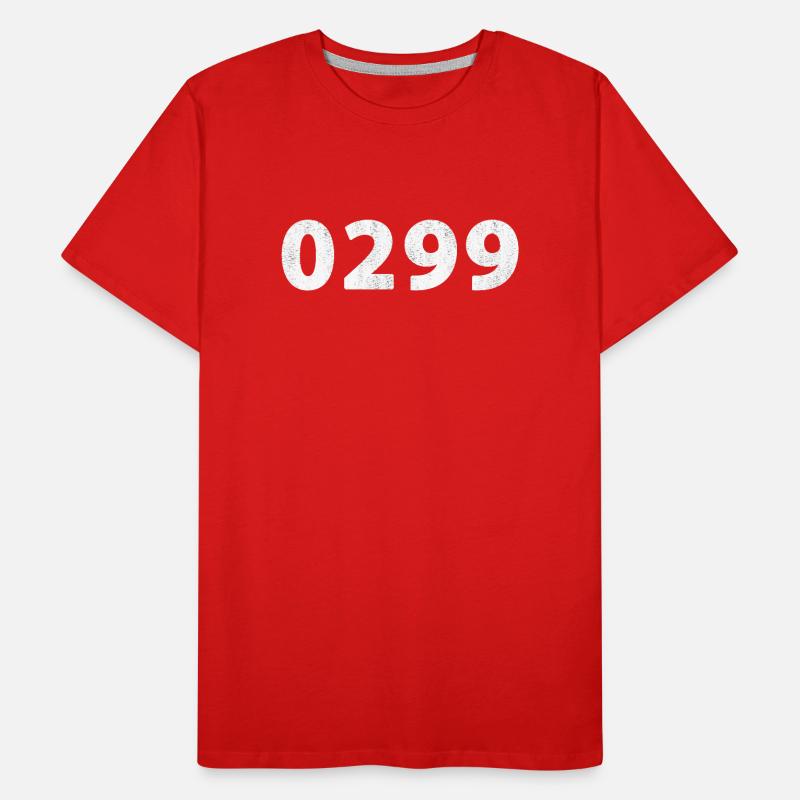 0299 Alkmaar Edam Purmerend Volendam Beemster Men's Premium Organic T-Shirt