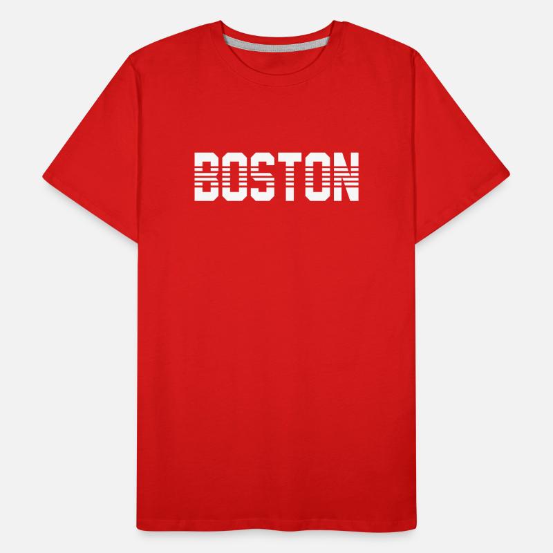 Boston T-shirt bio Premium Homme