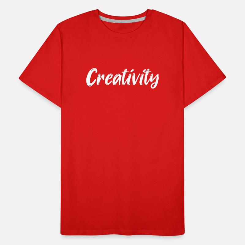 Creative Creativity Men's Premium Organic T-Shirt