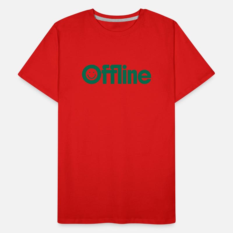 Offline Mode Men's Premium Organic T-Shirt