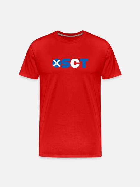 Écosse - T-shirt bio Premium Homme - rouge