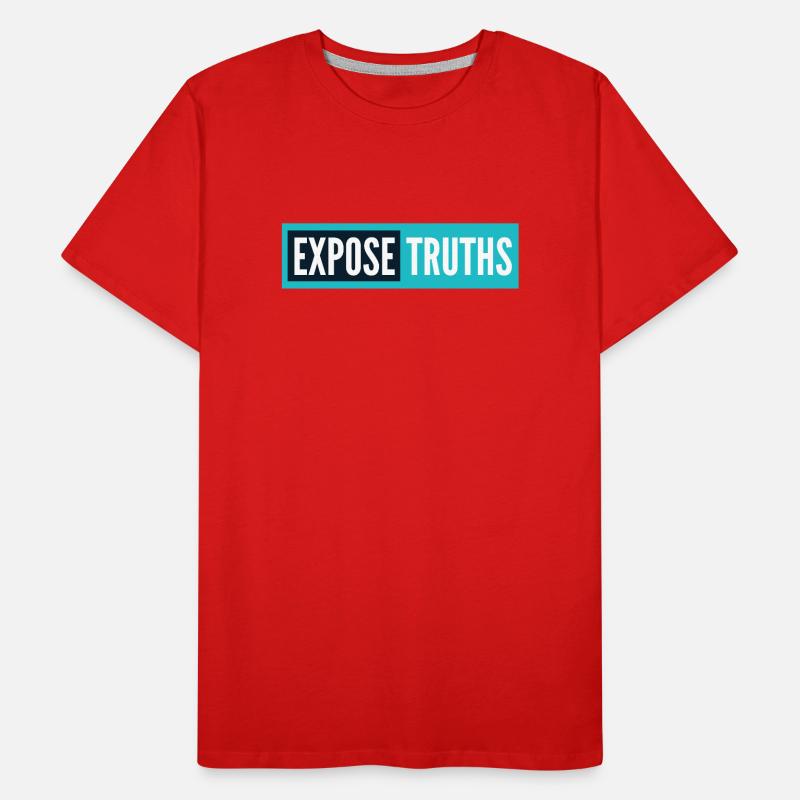 Expose Truths Men's Premium Organic T-Shirt