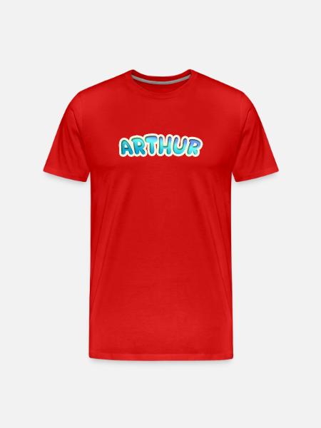 Occupation Arthur - Men's Premium Organic T-Shirt - red