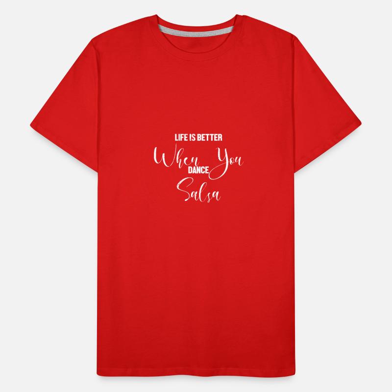 Salsa Dancer Dancer Men's Premium Organic T-Shirt