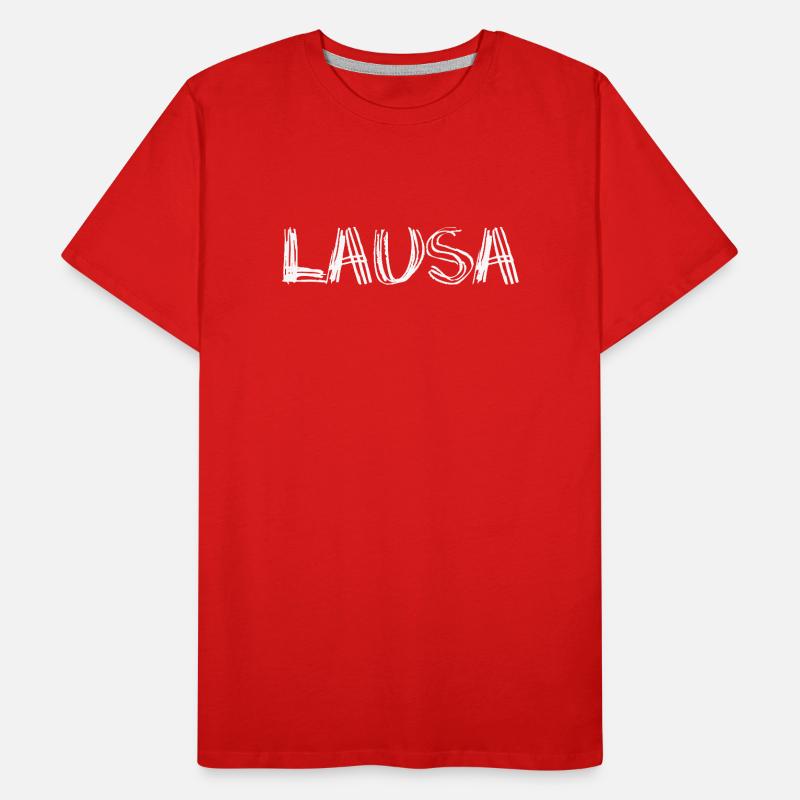 Lausa - Lauser - frech, Austrian dialect Men's Premium Organic T-Shirt