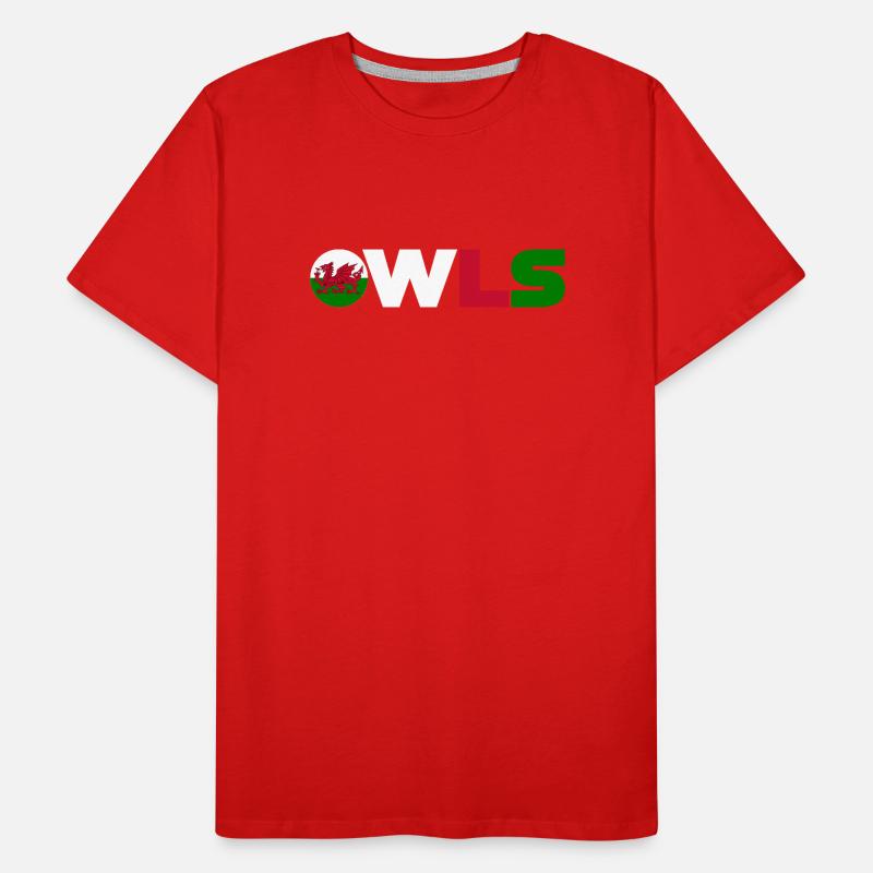 Wales Männer Premium Bio T-Shirt