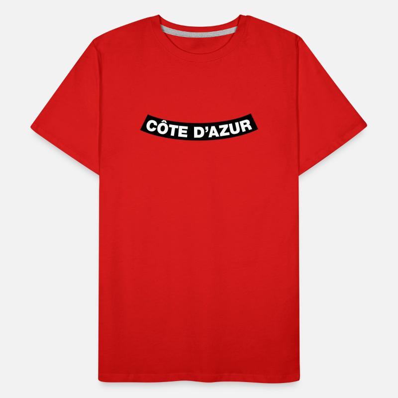 Côte D'Azur Chapter Element (Bachelor Party MC Rocker Design) T-shirt bio Premium Homme