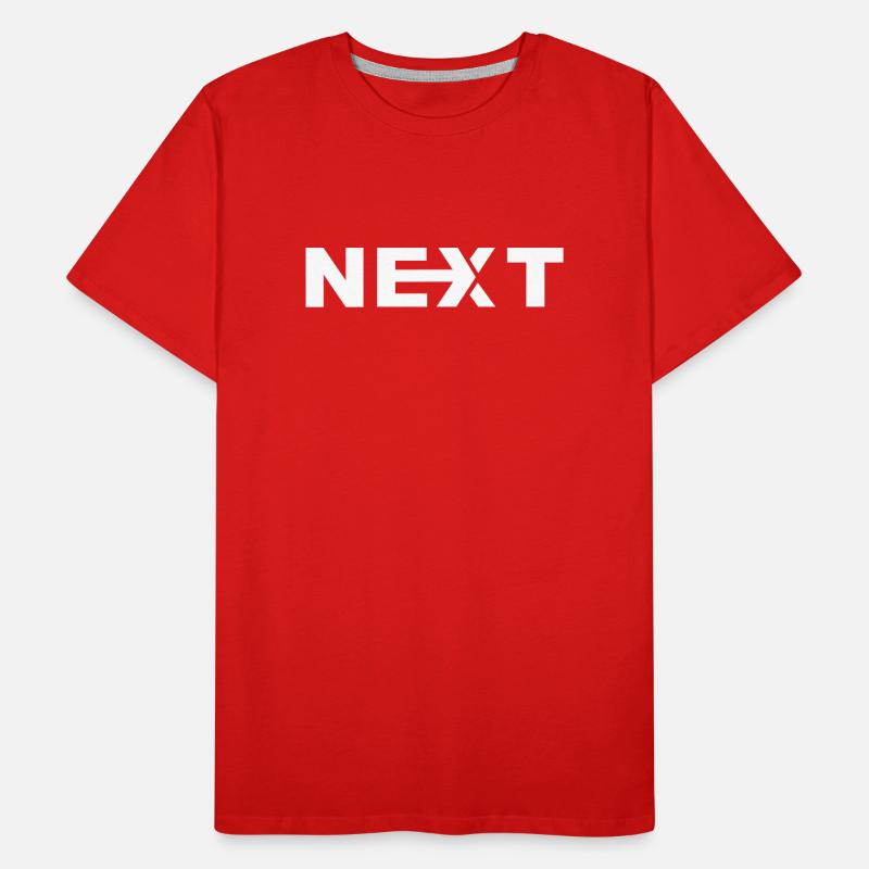 Next Texte Blanc T-shirt bio Premium Homme