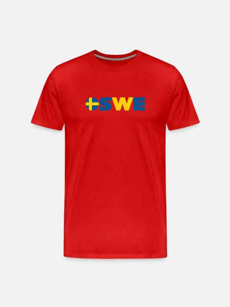 Suède - T-shirt bio Premium Homme - rouge