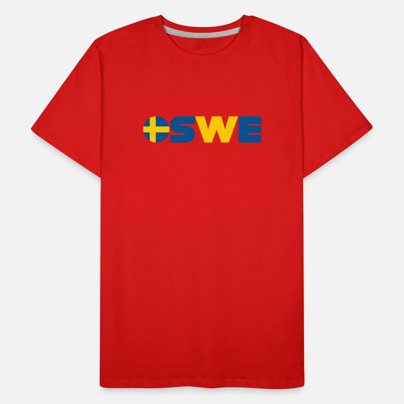 Schweden Männer Premium Bio T-Shirt