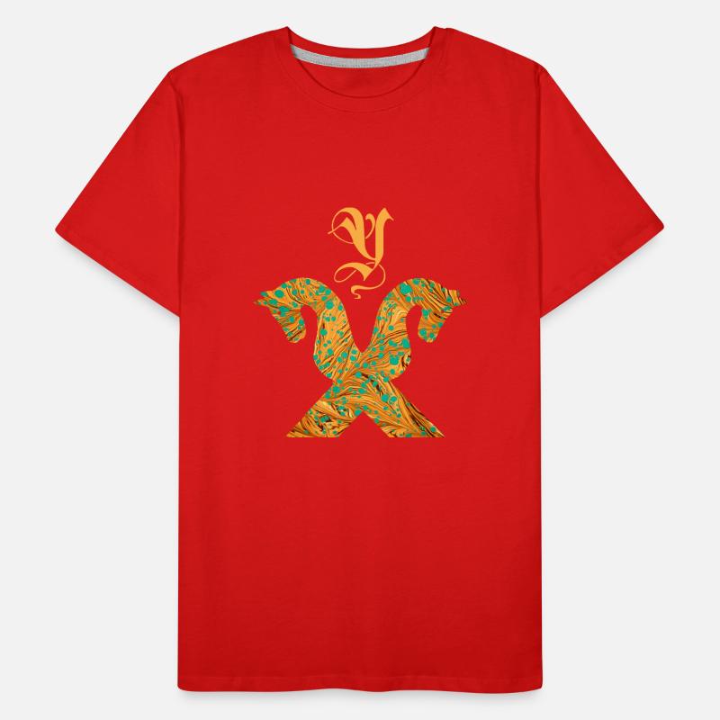 Pignon pour chevaux E 95 Y T-shirt bio Premium Homme