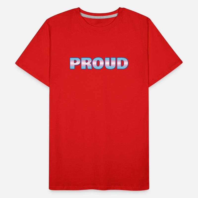 Fierté trans T-shirt bio Premium Homme
