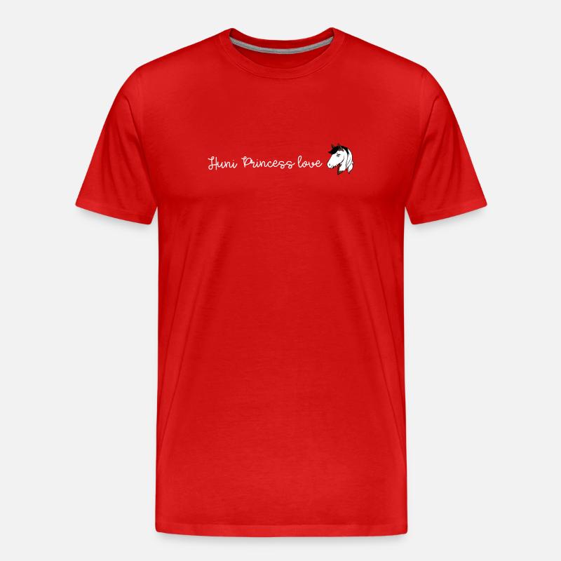 Huni Cinnamon - Männer Premium Bio T-Shirt - Rot