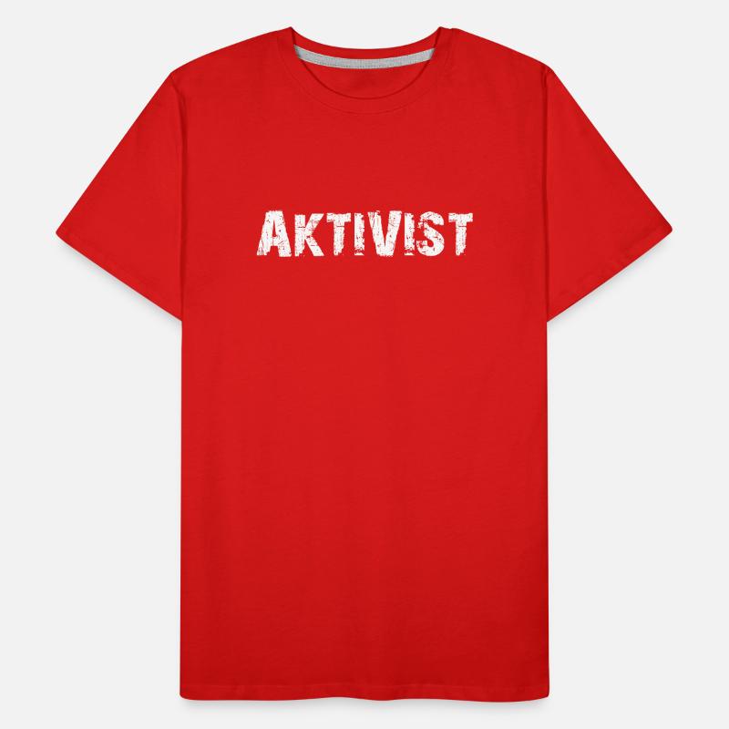 Activist Men's Premium Organic T-Shirt
