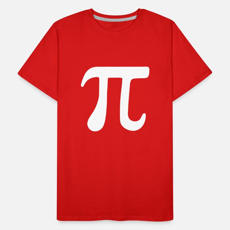 Math Pi symbol Pi Men's Premium Organic T-Shirt