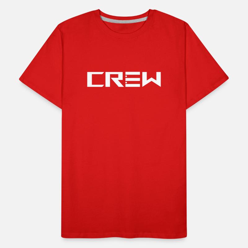 CREW Design Team Player Men's Premium Organic T-Shirt
