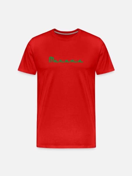 Manama Bahrain - Men's Premium Organic T-Shirt - red