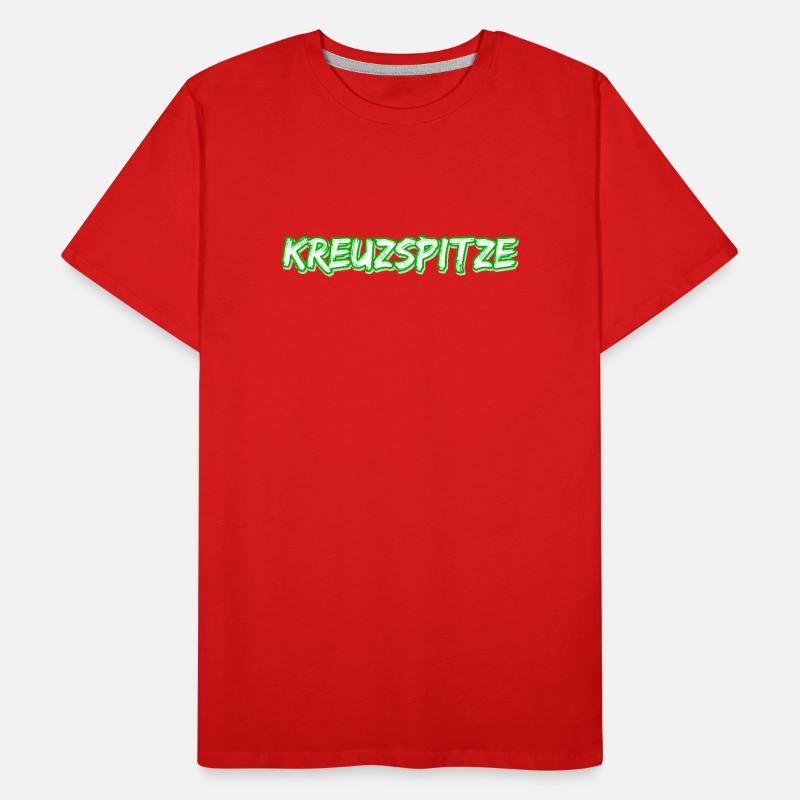 Kreuzspitze comme trekking T-shirt bio Premium Homme