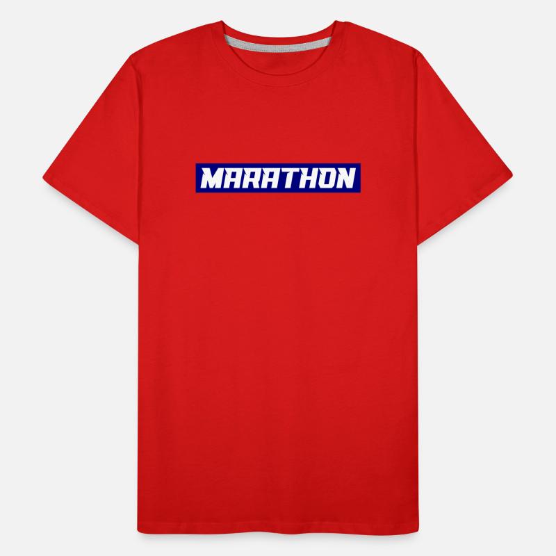 marathon T-shirt bio Premium Homme