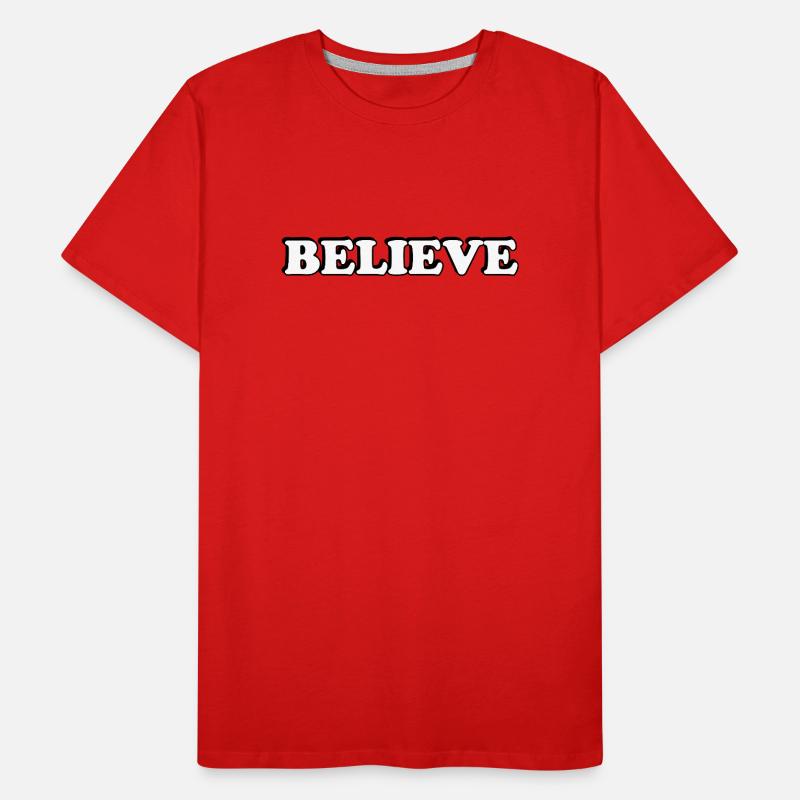 Glauben Männer Premium Bio T-Shirt