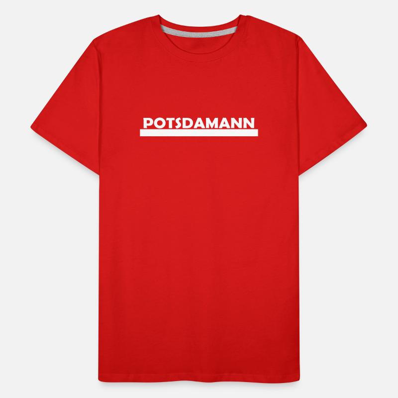 POTSDAMANN Men's Premium Organic T-Shirt
