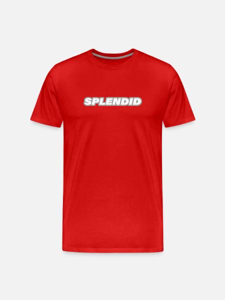 SPLENDIDE - T-shirt bio Premium Homme - rouge