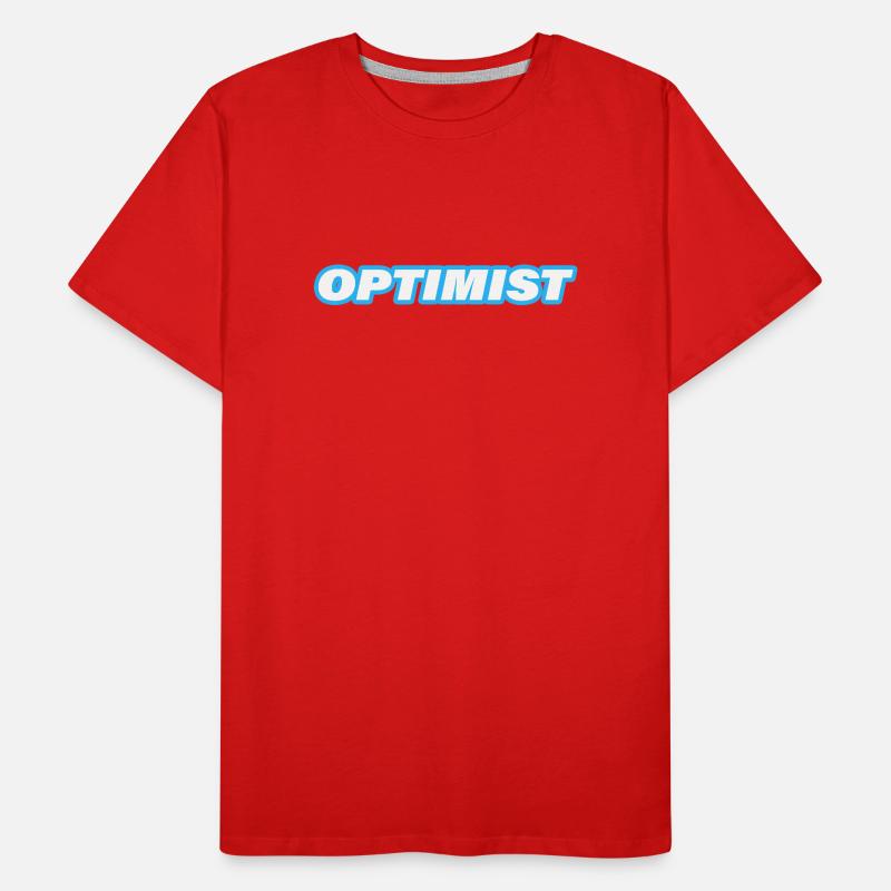 OPTIMISTE T-shirt bio Premium Homme