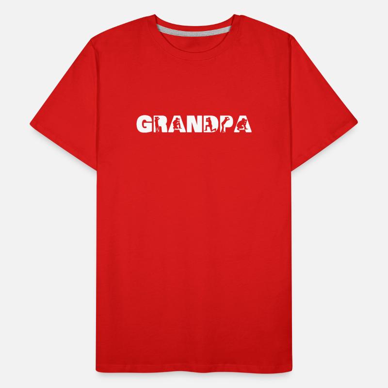Lustiges Vogelbeobachten Opa Hobbybeobachter Geschenk Pappa Männer Premium Bio T-Shirt