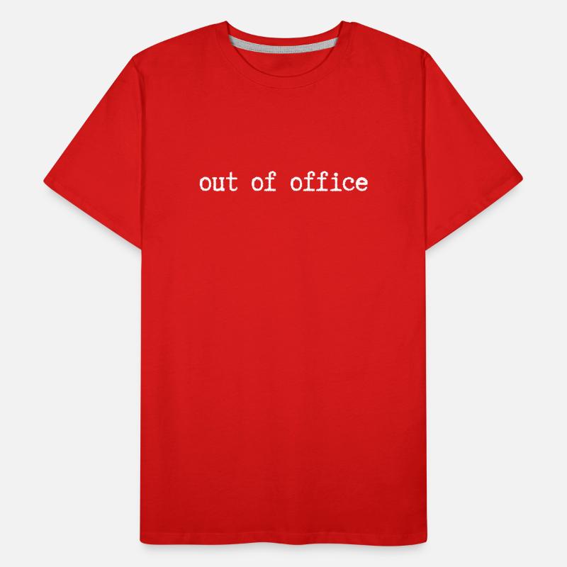 Absent du bureau T-shirt bio Premium Homme