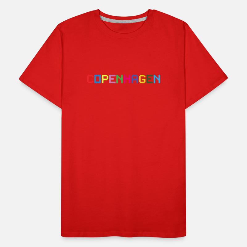 Copenhagen, Denmark Men's Premium Organic T-Shirt