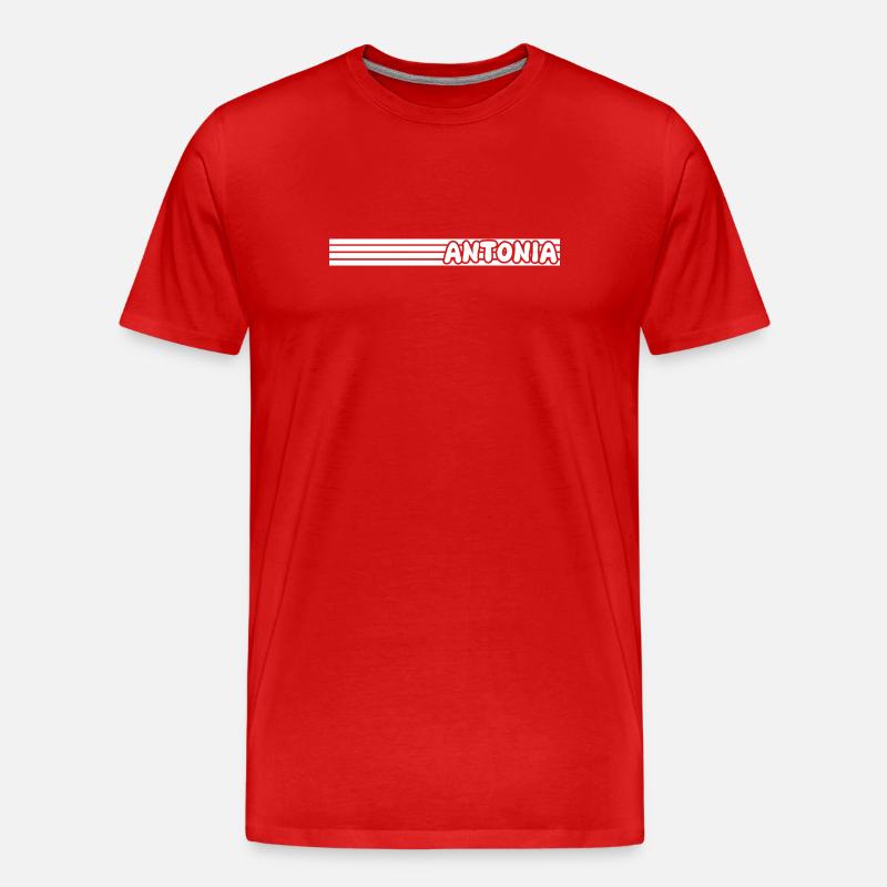 Gift for Anto - Men's Premium Organic T-Shirt - red
