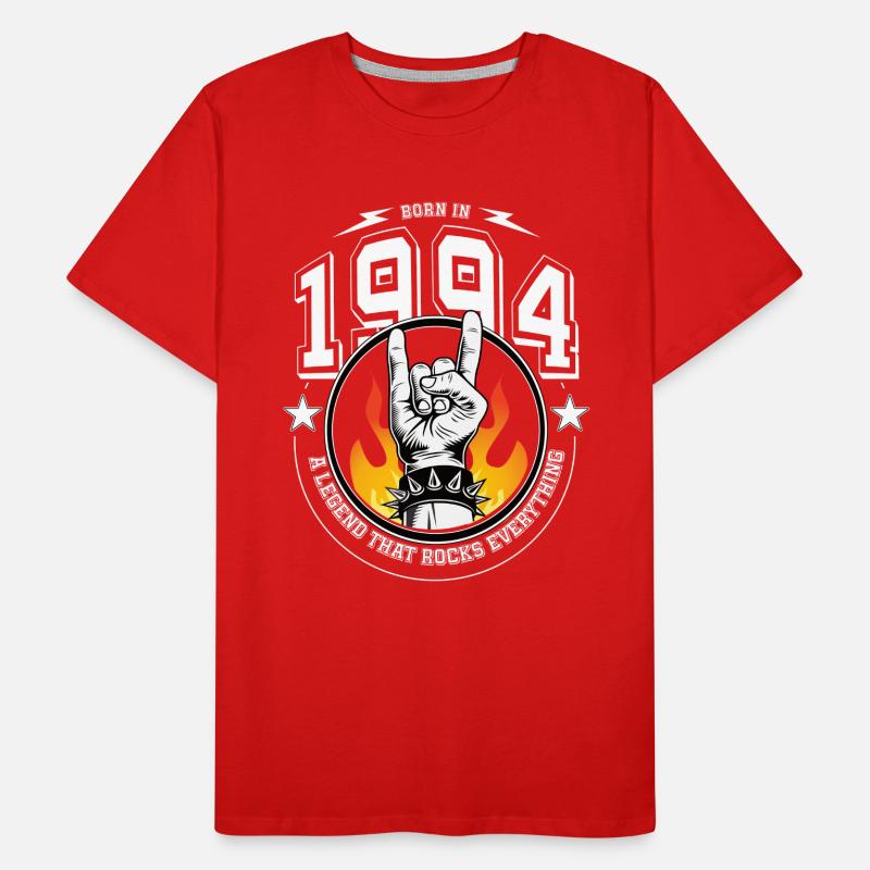 1994 Anniversaire, tout bascule T-shirt bio Premium Homme