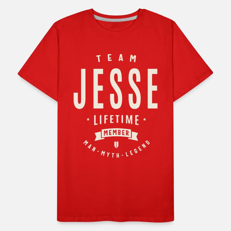 Team Jesse Lebenslanges Mitglied Männer Premium Bio T-Shirt