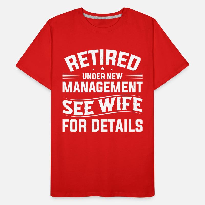 La retraite du comptable en chiffres T-shirt bio Premium Homme