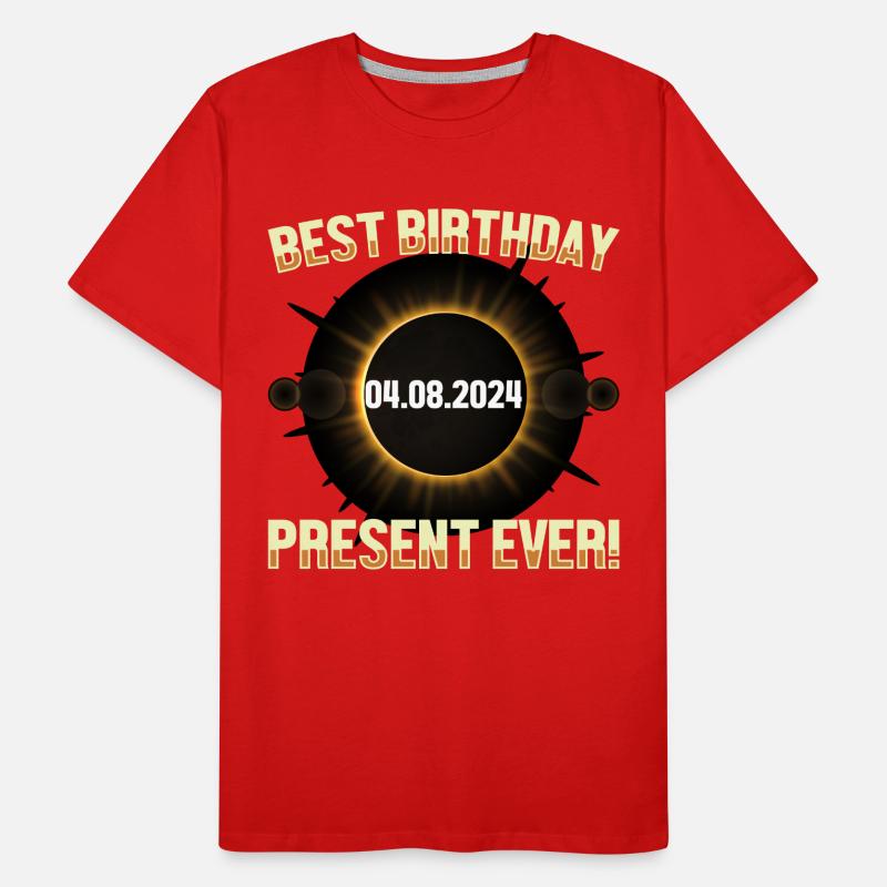Solar Eclipse - Explore the Darkness Men's Premium Organic T-Shirt