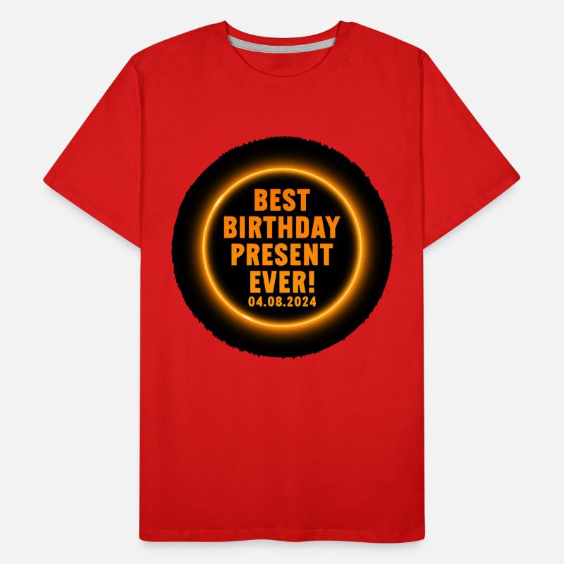 Solar Eclipse - Explore the Darkness Men's Premium Organic T-Shirt