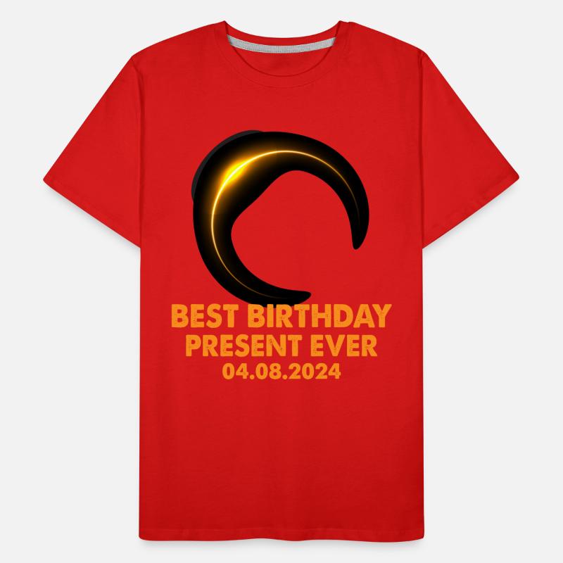 Éclipse solaire - Explorez l’obscurité T-shirt bio Premium Homme