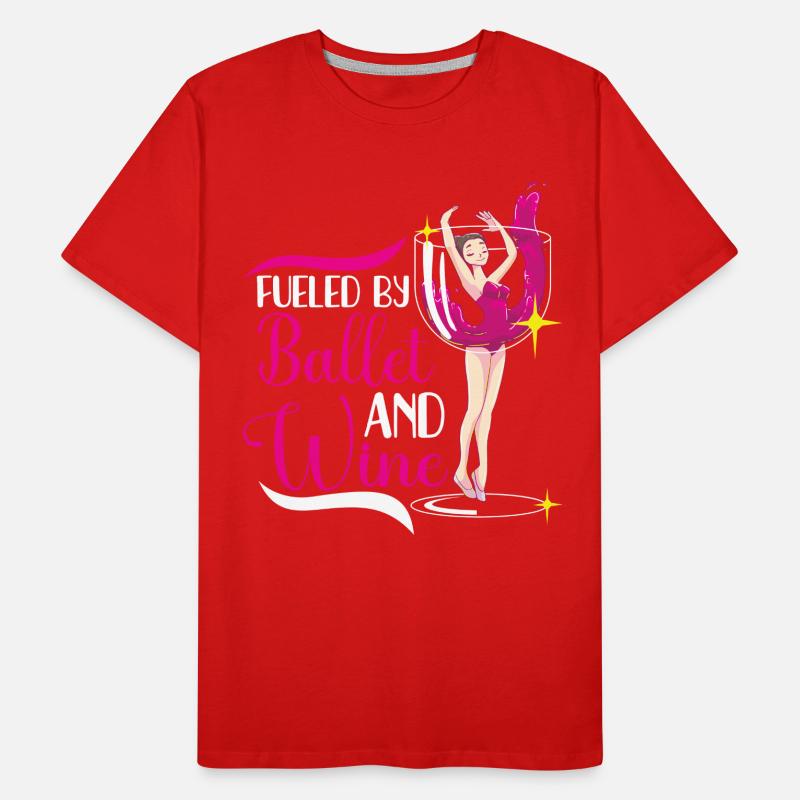 Ballet Ballerina Dance Dancer Dancing Ballet Gift Männer Premium Bio T-Shirt