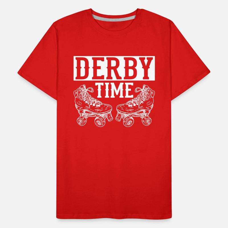 Roller Skate Roller Skating Roller Derby Männer Premium Bio T-Shirt