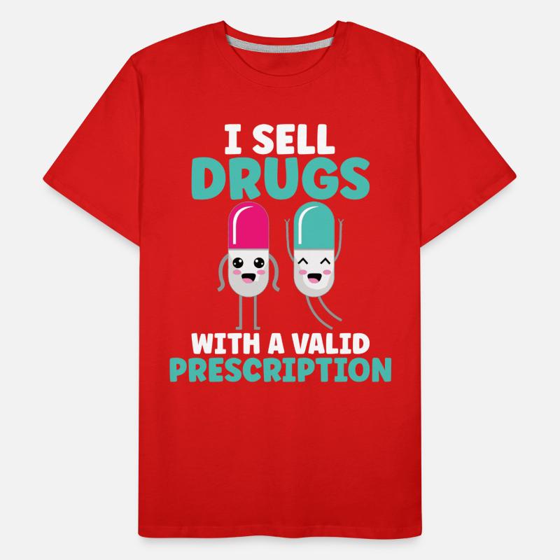 Funny pharmacist-pharmacy-technician-pharmacy Men's Premium Organic T-Shirt
