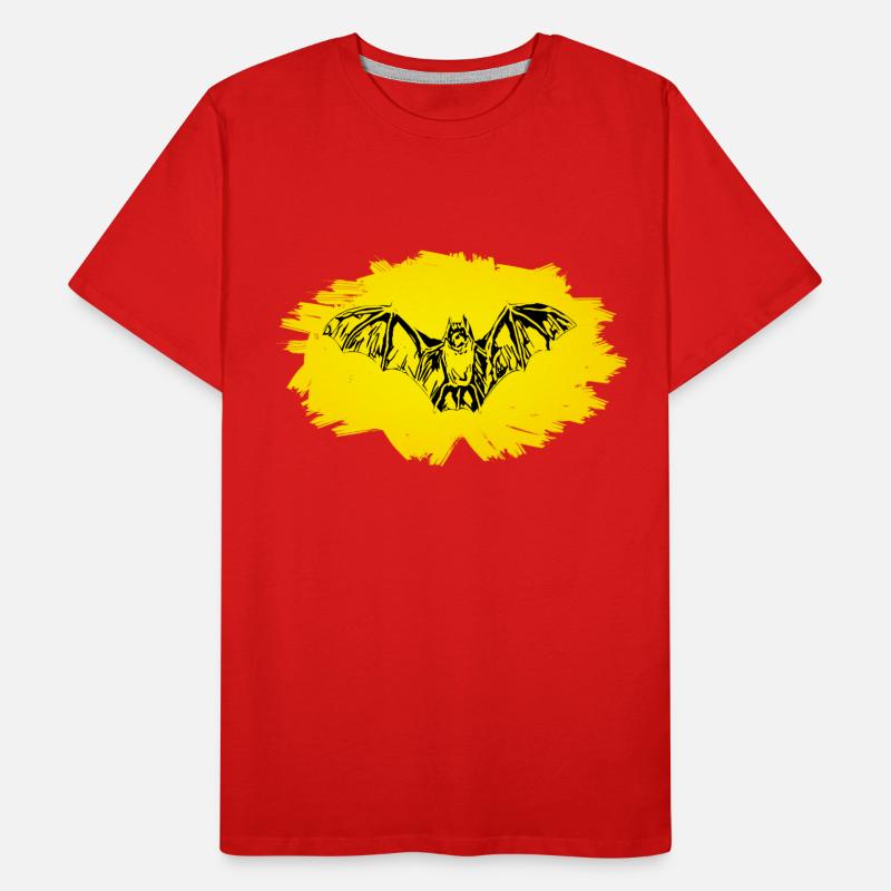 Fledermaus Männer Premium Bio T-Shirt