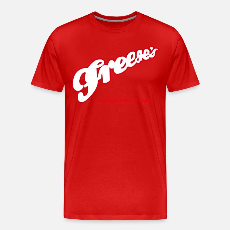 Freeses-Grafik - Männer Premium Bio T-Shirt - Rot