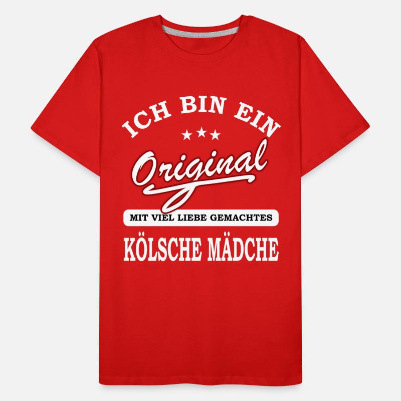Koelsche Maedche Original Männer Premium Bio T-Shirt