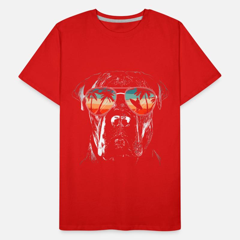 Cane Corso Hund Männer Premium Bio T-Shirt