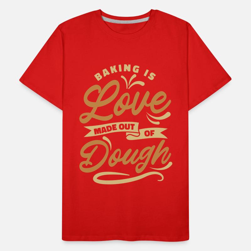 Baker Baking Men's Premium Organic T-Shirt