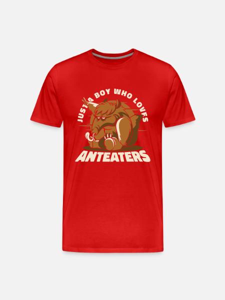 Fourmiliers animaux - T-shirt bio Premium Homme - rouge