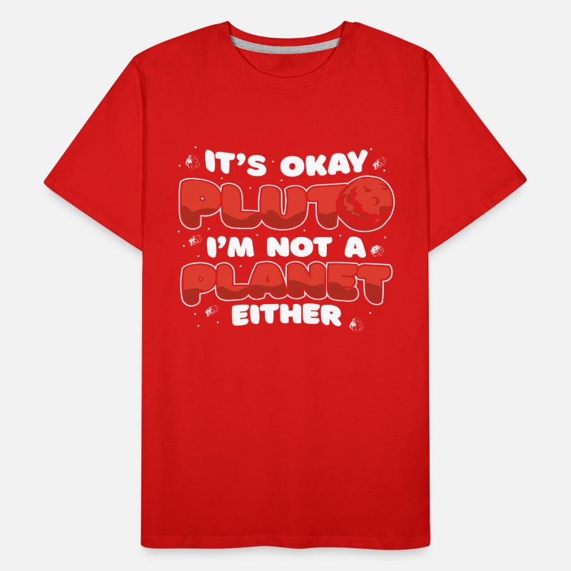 Planet Solar System Astronomy Space Men's Premium Organic T-Shirt