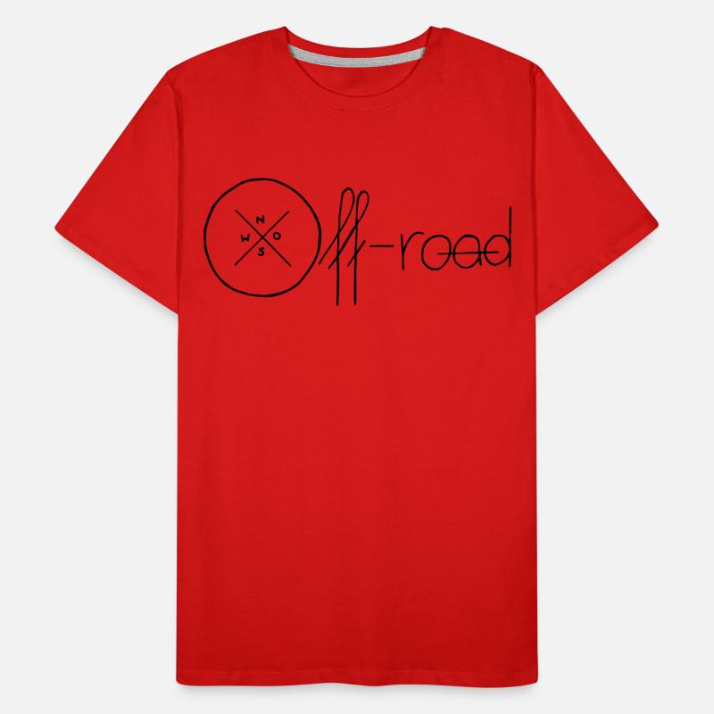Offroad Männer Premium Bio T-Shirt